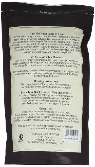 Harney & Sons Paris Tea, 50ct sachets